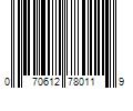 Barcode Image for UPC code 070612780119