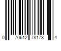 Barcode Image for UPC code 070612781734