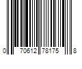 Barcode Image for UPC code 070612781758