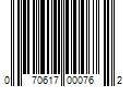 Barcode Image for UPC code 070617000762