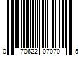 Barcode Image for UPC code 070622070705