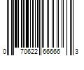 Barcode Image for UPC code 070622666663