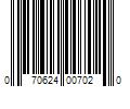 Barcode Image for UPC code 070624007020