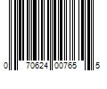 Barcode Image for UPC code 070624007655