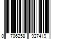 Barcode Image for UPC code 0706258927419