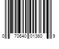 Barcode Image for UPC code 070640013609