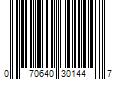 Barcode Image for UPC code 070640301447