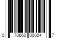 Barcode Image for UPC code 070660000047