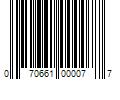 Barcode Image for UPC code 070661000077