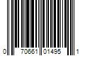 Barcode Image for UPC code 070661014951