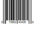 Barcode Image for UPC code 070662404058