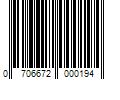 Barcode Image for UPC code 0706672000194