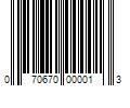 Barcode Image for UPC code 070670000013