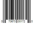 Barcode Image for UPC code 070670001720