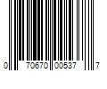 Barcode Image for UPC code 070670005377