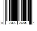 Barcode Image for UPC code 070677000054