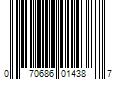 Barcode Image for UPC code 070686014387