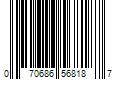 Barcode Image for UPC code 070686568187