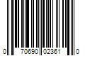 Barcode Image for UPC code 070690023610