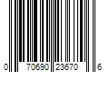 Barcode Image for UPC code 070690236706