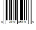 Barcode Image for UPC code 070693810033