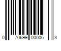 Barcode Image for UPC code 070699000063