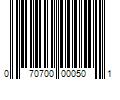 Barcode Image for UPC code 070700000501