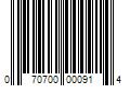 Barcode Image for UPC code 070700000914