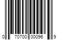 Barcode Image for UPC code 070700000969