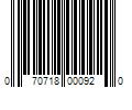 Barcode Image for UPC code 070718000920