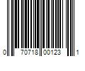 Barcode Image for UPC code 070718001231