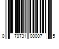 Barcode Image for UPC code 070731000075