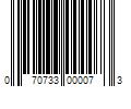 Barcode Image for UPC code 070733000073