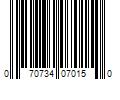 Barcode Image for UPC code 070734070150