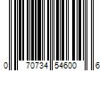 Barcode Image for UPC code 070734546006