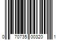 Barcode Image for UPC code 070735003201