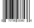 Barcode Image for UPC code 070735033536