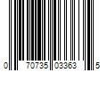 Barcode Image for UPC code 070735033635