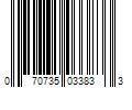 Barcode Image for UPC code 070735033833