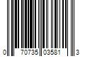 Barcode Image for UPC code 070735035813