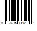 Barcode Image for UPC code 070735141941