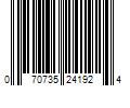 Barcode Image for UPC code 070735241924