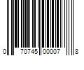 Barcode Image for UPC code 070745000078