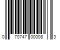 Barcode Image for UPC code 070747000083