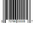 Barcode Image for UPC code 070766000057