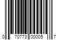 Barcode Image for UPC code 070773000057