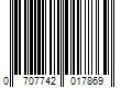 Barcode Image for UPC code 0707742017869