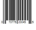 Barcode Image for UPC code 070775200455