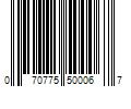 Barcode Image for UPC code 070775500067