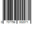 Barcode Image for UPC code 0707758002071